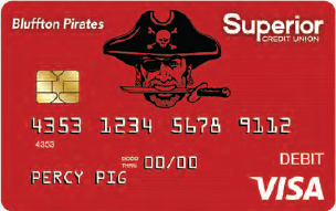 bluffton pirates card