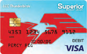 LCC Thunderbirds card