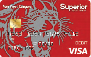 van wert cougars card