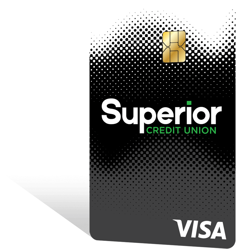 Example of Superior Credit Union Visa Card